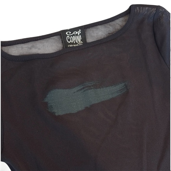 Vintage Cop Copine Mesh Maxi Dress - Picture 9 of 15